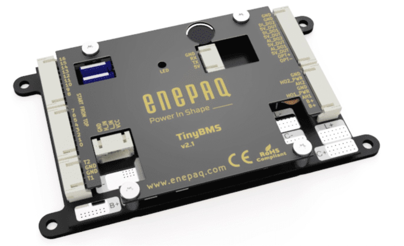 Système de gestion de batteries Enepaq TinyBMS.